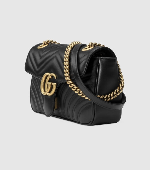 gucci Marmont Series Small Quilted Women's Shoulder Backpack Crossbody Bag Style 443497DTDIT1000