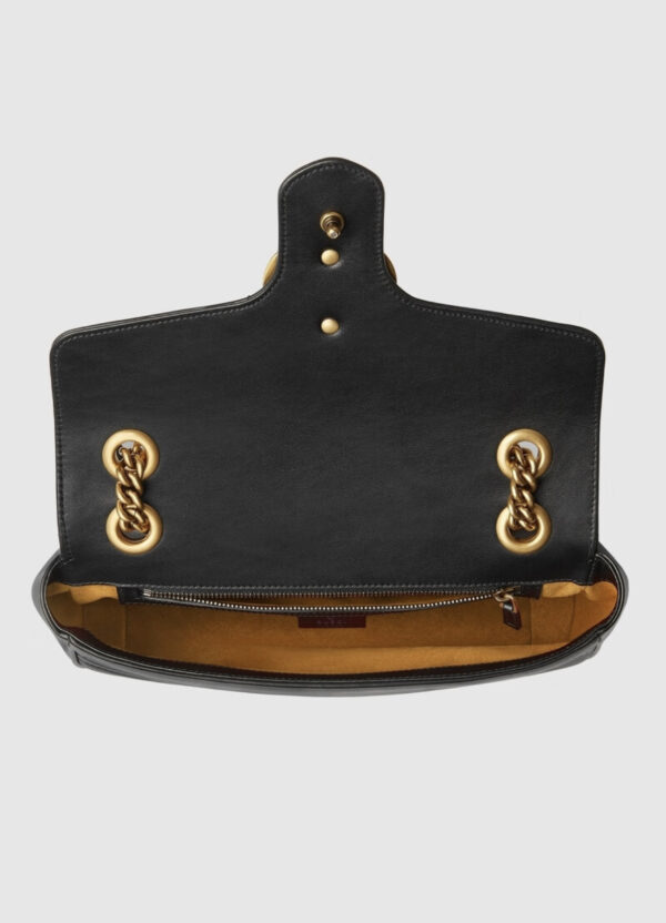 gucci Marmont Series Small Quilted Women's Shoulder Backpack Crossbody Bag Style 443497DTDIT1000