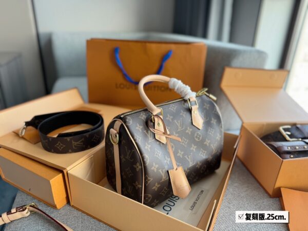 SPEEDY BANDOULIERE Shoulder M46977 25CM Best Bag