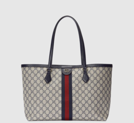 gucci Ophidia Series Medium Tote Bag Shoulder Bag Style 63168596IWN4076