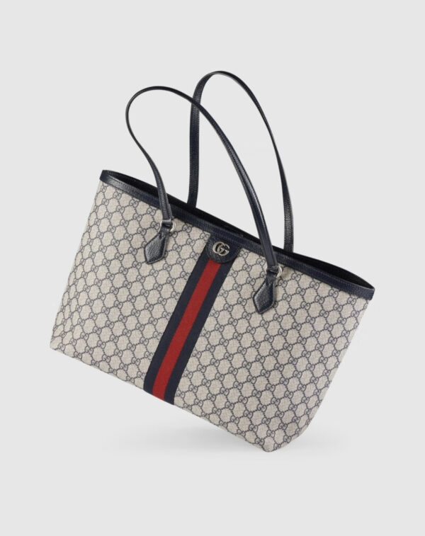 gucci Ophidia Series Medium Tote Bag Shoulder Bag Style 63168596IWN4076