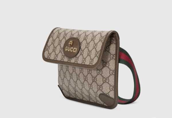 gucci Supreme canvas waist bag crossbody bag tiger head bag model number 4939309C2VT8745