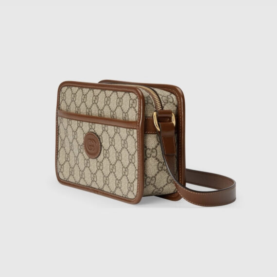 gucci Interlocking Double G Mini Handbag Shoulder Backpack Postman Bag Style 65857292TCG8563