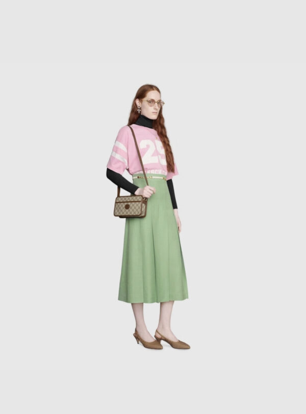 gucci Interlocking Double G Mini Handbag Shoulder Backpack Postman Bag Style 65857292TCG8563