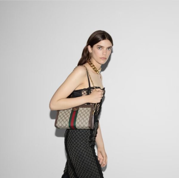 gucci Ophidia series small shoulder backpack chain bag model number 503877K05NG8745