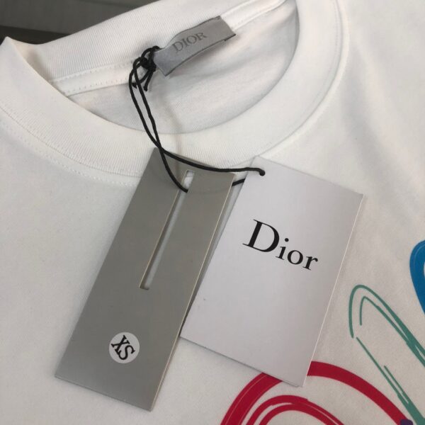 Dior T-shirt round neck short sleeved  made pure cotton ﻿