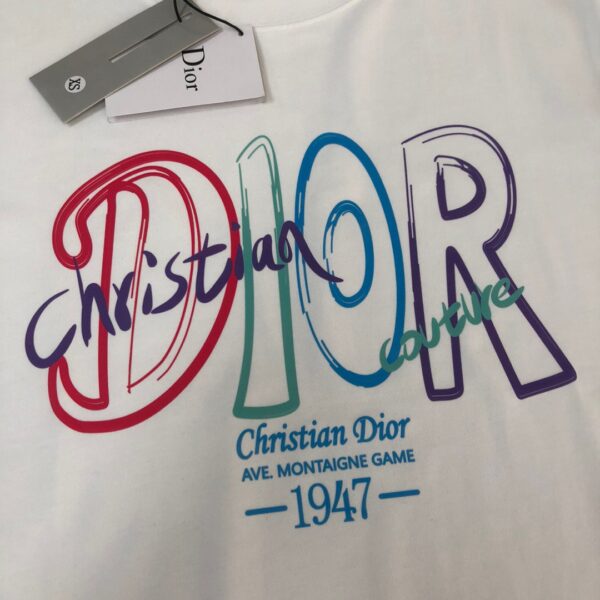 Dior T-shirt round neck short sleeved  made pure cotton ﻿