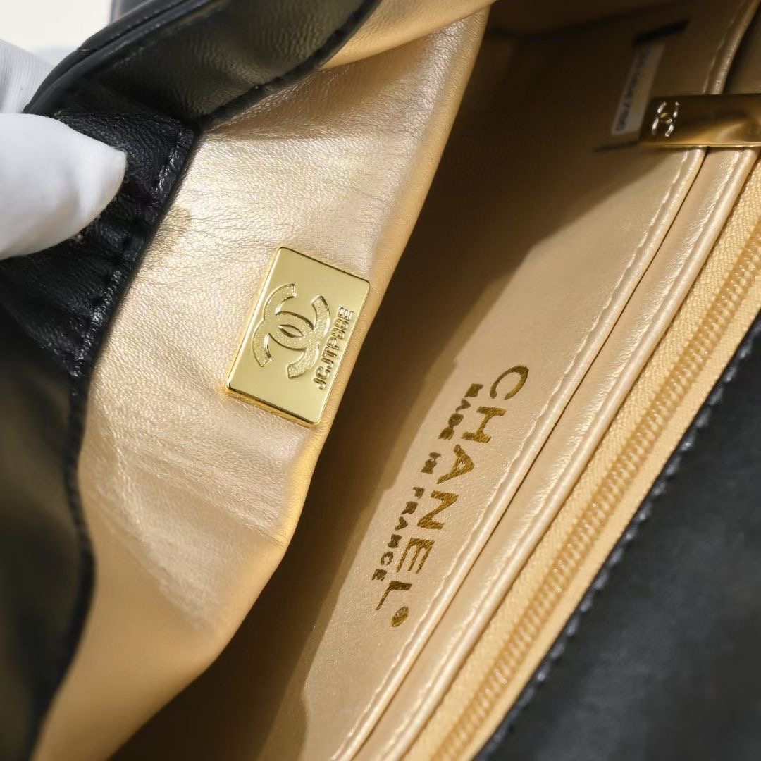 Chanel Flap Bags Classic with Pearl & Ball Chain Details 9 Chanel Flap Bags Classic with Pearl & Ball Chain Details - Image 9