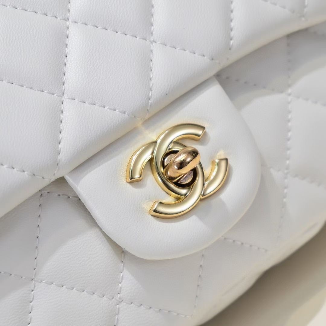 Chanel Flap Bags Classic with Pearl & Ball Chain Details 15 Chanel Flap Bags Classic with Pearl & Ball Chain Details - Image 15