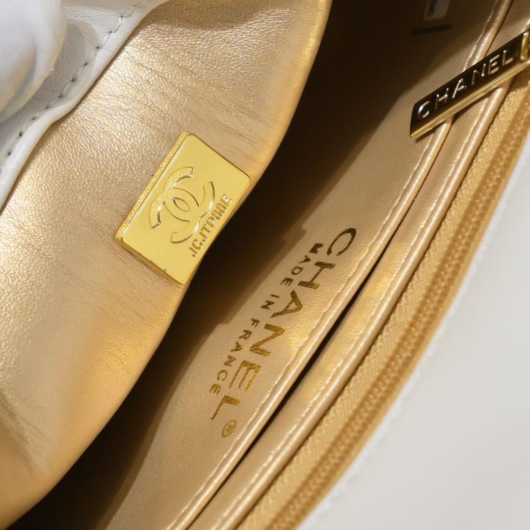 Chanel Flap Bags Classic with Pearl & Ball Chain Details 18 Chanel Flap Bags Classic with Pearl & Ball Chain Details - Image 18