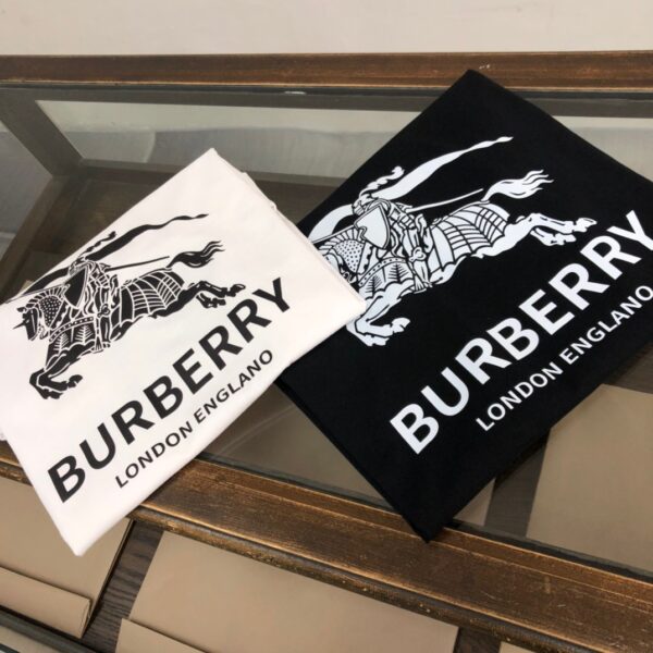 Burberry Summer new round neck short sleeved T-shirt