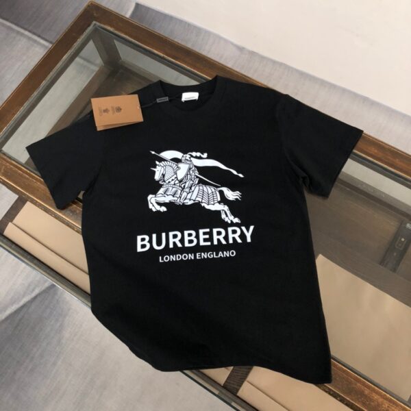 Burberry Summer new round neck short sleeved T-shirt