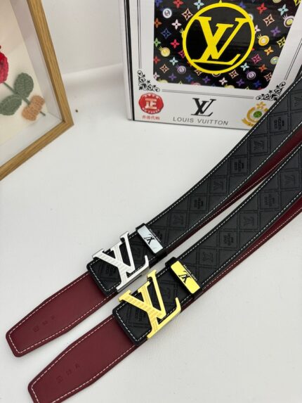 Cowhide Belt 100% Head Layer Cowhide Belt 24K Pure Steel Buckle Width 3.8CM