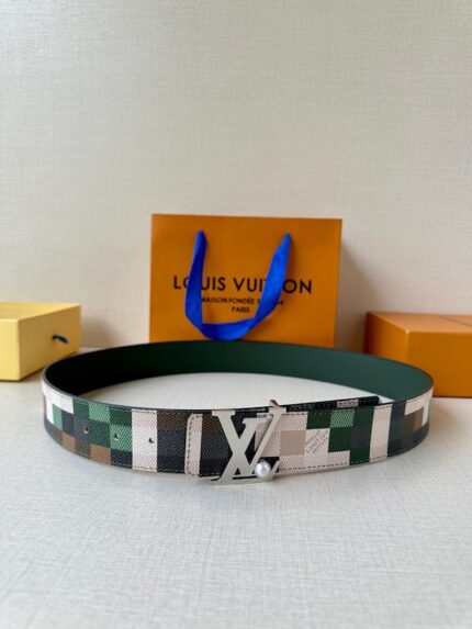 Pharrell Williams Double sided Waist Belt Cowmooflap Pattern 4.0 Width