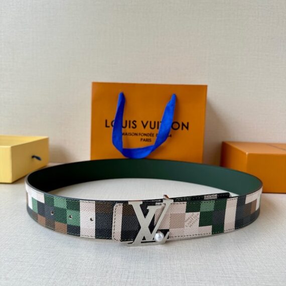 Pharrell Williams Double sided Waist Belt Cowmooflap Pattern 4.0 Width