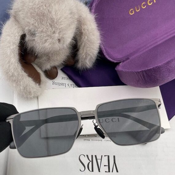 2025 new couple sunglasses polygonal sunglasses IP plated model g9881