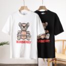 Burberry Summer New Cute Bear Printed T-shirt