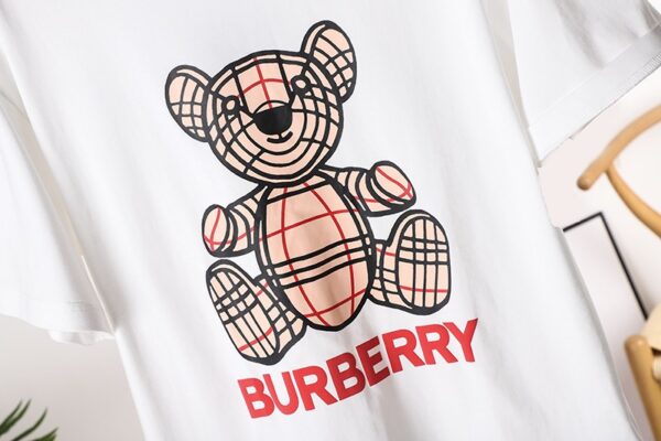 Burberry T-shirt Summer New Cute Bear Printed