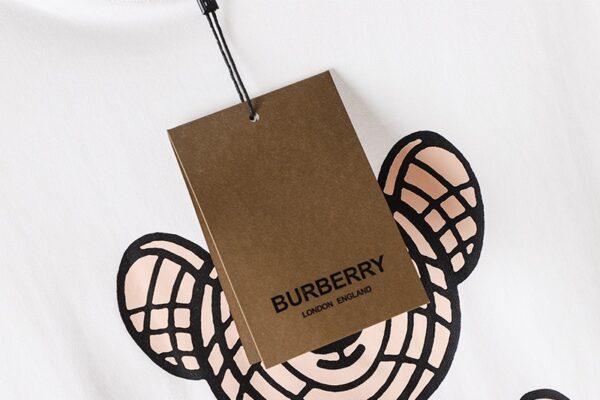 Burberry T-shirt Summer New Cute Bear Printed