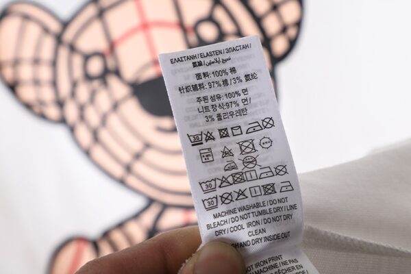 Burberry T-shirt Summer New Cute Bear Printed