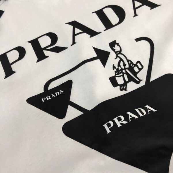 PRADA T-shirt New Traveler Element Triangle Pattern