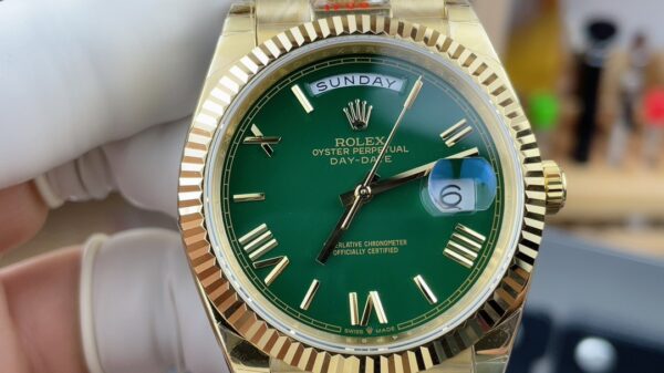 Rolex watch Swiss movement sapphire fiberglass