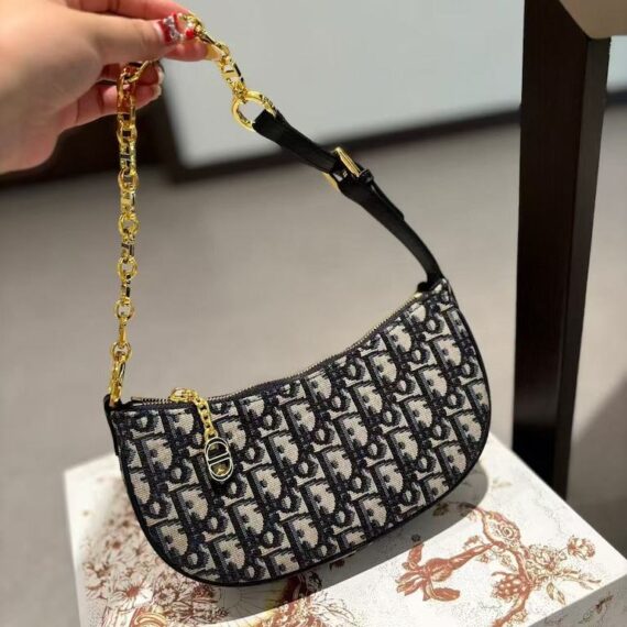 Dior moon bag