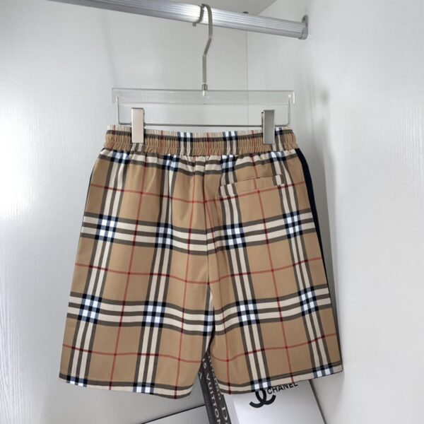 Burberry shorts Classic checkered mens leisure sports