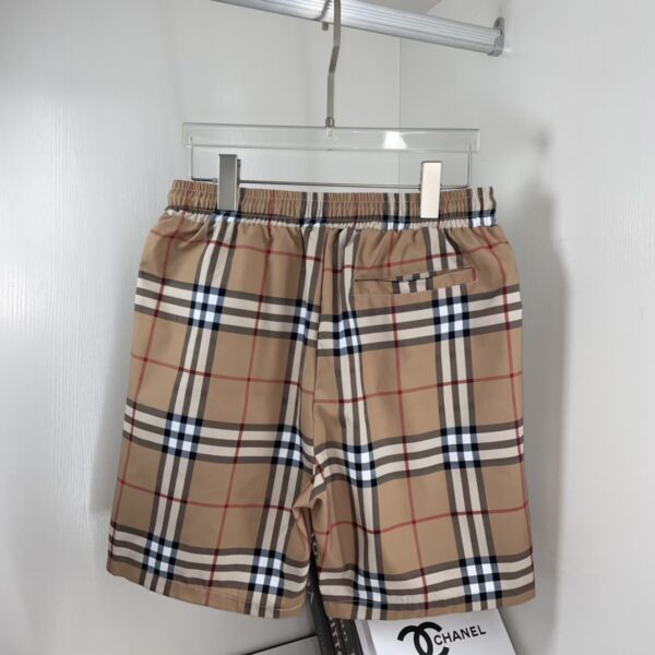 Burberry shorts Classic checkered mens leisure sports