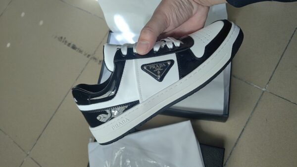 PRADA sneakers New men's leather with black
