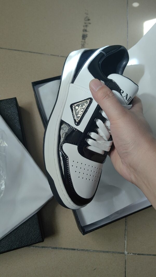 PRADA sneakers New men's leather with black