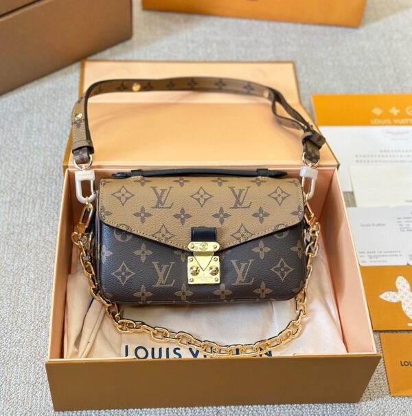 Louis Vuitton crossbody bag pochette metis  shoulder , womens