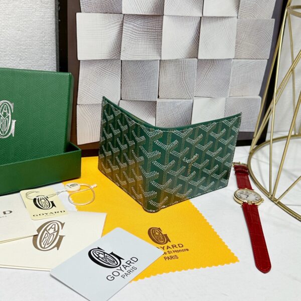 Goyard Wallet Men's Women's Foldable with Slot Passport Clip