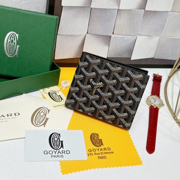 Goyard Wallet Men's Women's Foldable with Slot Passport Clip