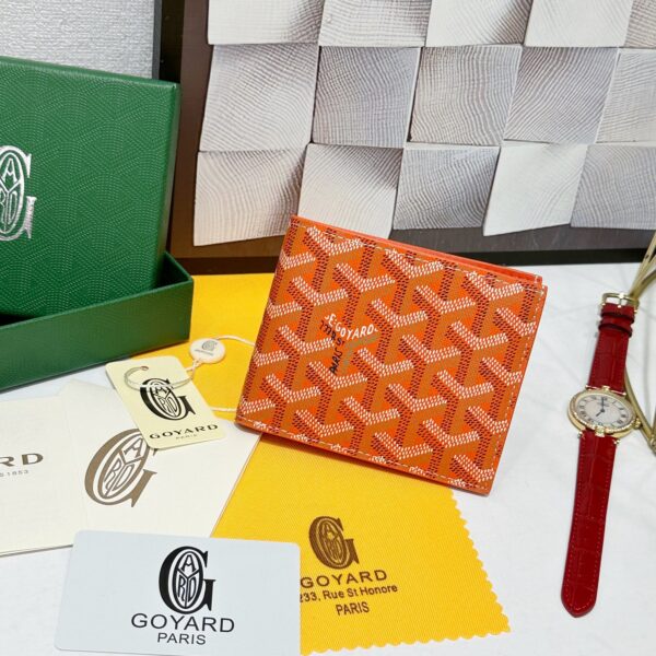 Goyard Wallet Men's Women's Foldable with Slot Passport Clip