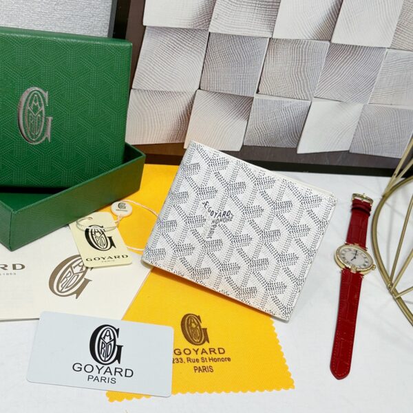 Goyard Wallet Men's Women's Foldable with Slot Passport Clip