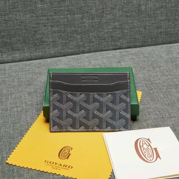 Goyard card holder wallet leather coin womens and mens bag