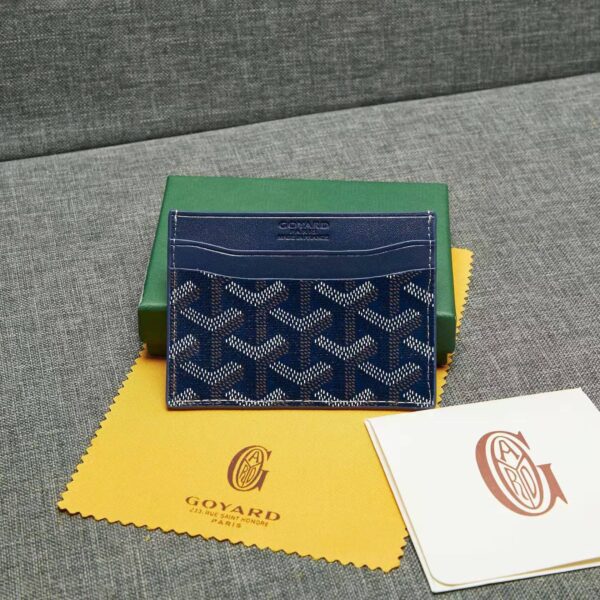 Goyard card holder wallet leather coin womens and mens bag