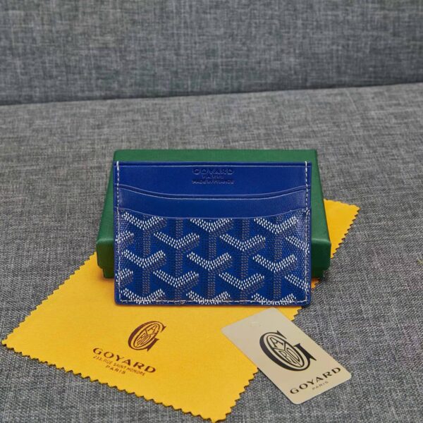 Goyard card holder wallet leather coin womens and mens bag