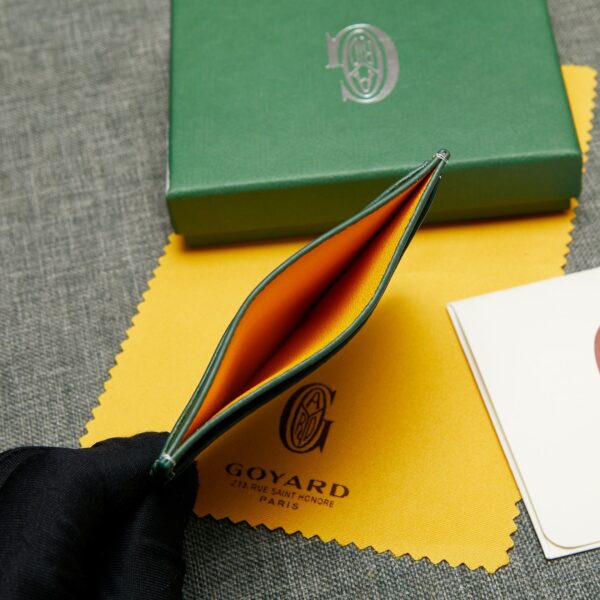 Goyard card holder wallet leather coin womens and mens bag