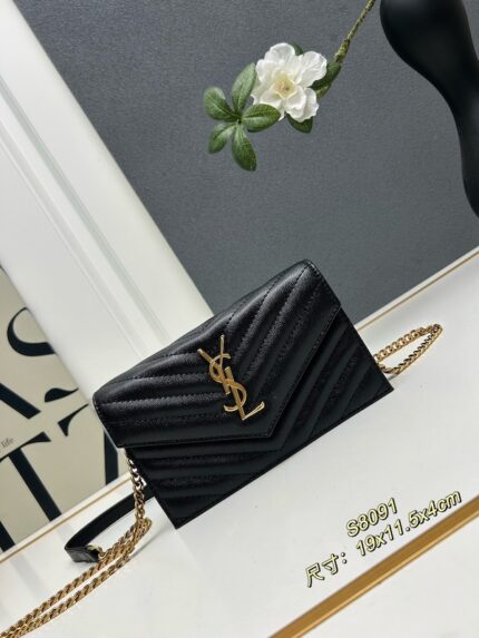 Yves Saint Laurent Leather Envelope package