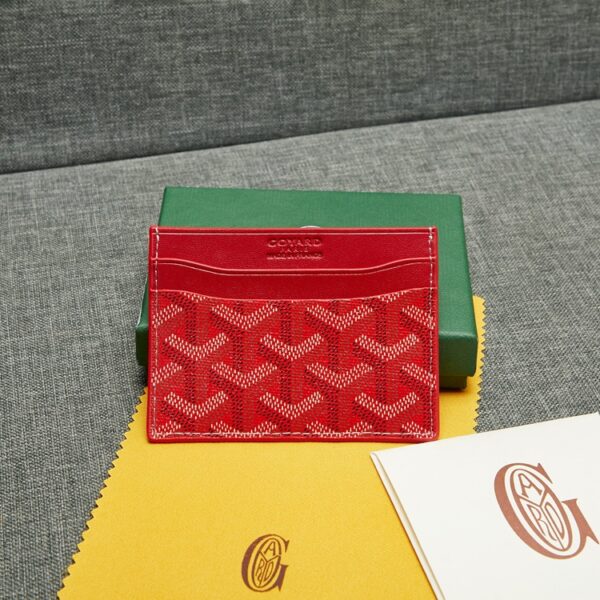 Goyard card holder wallet leather coin womens and mens bag