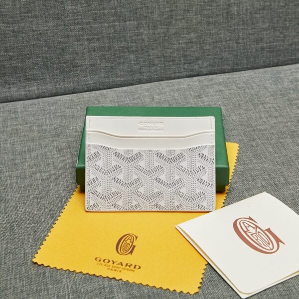 Goyard card holder wallet leather coin womens and mens bag