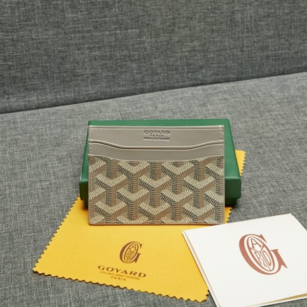 Goyard card holder wallet leather coin womens and mens bag